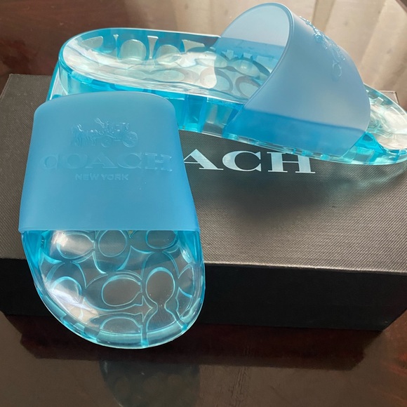 Authentic Coach Jelly Slides - Picture 2 of 7